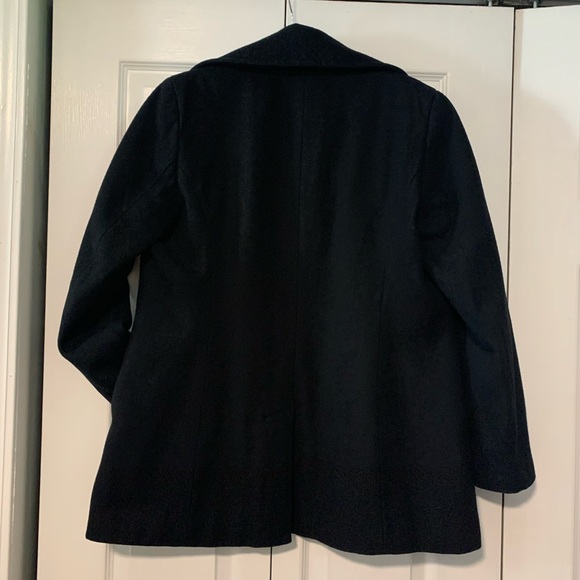 Calvin Klein Wool Blend Pea Coat - Picture 2 of 3